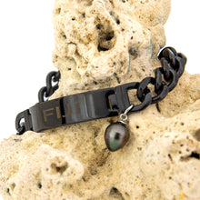 Load image into Gallery viewer, Men's Civa Fiji Pearl Bracelet - Stainless Steel FJD$