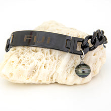 Load image into Gallery viewer, Men's Civa Fiji Pearl Bracelet - Stainless Steel FJD$