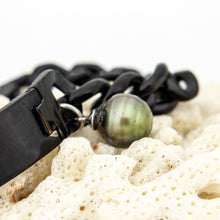 Load image into Gallery viewer, Men's Civa Fiji Pearl Bracelet - Stainless Steel FJD$