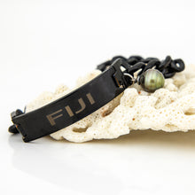 Load image into Gallery viewer, Men's Civa Fiji Pearl Bracelet - Stainless Steel FJD$