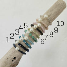 Load image into Gallery viewer, READY TO SHIP Freshwater Pearl Stretch Ring with bead detail FJD$
