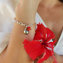 Load image into Gallery viewer, READY TO SHIP Civa Fiji Pearl & Coral Bracelet - 925 Sterling Silver FJD$