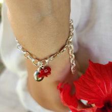 Load image into Gallery viewer, READY TO SHIP Civa Fiji Pearl & Coral Bracelet - 925 Sterling Silver FJD$