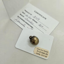 Load image into Gallery viewer, Fiji Loose Saltwater Pearl with Grade Certificate #3149 - FJD$
