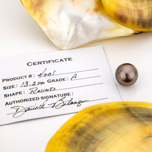 Load image into Gallery viewer, Fiji Loose Saltwater Pearl with Grade Certificate #4001 - FJD$