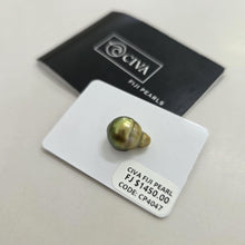 Load image into Gallery viewer, Fiji Loose Saltwater Pearl with Grade Certificate #4047 - FJD$