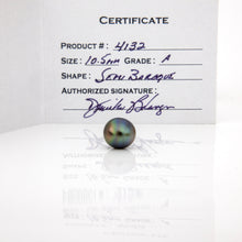 Load image into Gallery viewer, Fiji Loose Saltwater Pearl with Grade Certificate #4132 - FJD$