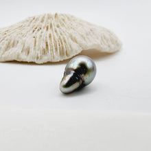 Load image into Gallery viewer, READY TO SHIP Civa Fiji Pearl Fish Hook Necklace - Nylon & 925 Sterling Silver FJD$