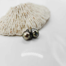 Load image into Gallery viewer, CONTACT US TO RECREATE THIS SOLD OUT STYLE Civa Fiji Saltwater Pearl Huggie Earrings - 14k Gold Fill FJD$