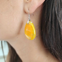Load image into Gallery viewer, READY TO SHIP Loloma Glass Drop Earrings in 925 Sterling Silver - FJD$