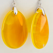 Load image into Gallery viewer, READY TO SHIP Loloma Glass Drop Earrings in 925 Sterling Silver - FJD$