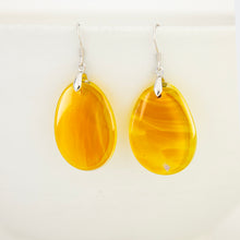 Load image into Gallery viewer, READY TO SHIP Loloma Glass Drop Earrings in 925 Sterling Silver - FJD$