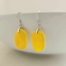 Load image into Gallery viewer, READY TO SHIP Loloma Glass Drop Earrings in 925 Sterling Silver - FJD$