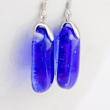 Load image into Gallery viewer, READY TO SHIP Loloma Glass Drop Earrings in 925 Sterling Silver - FJD$