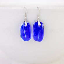 Load image into Gallery viewer, READY TO SHIP Loloma Glass Drop Earrings in 925 Sterling Silver - FJD$