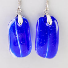 Load image into Gallery viewer, READY TO SHIP Loloma Glass Drop Earrings in 925 Sterling Silver - FJD$