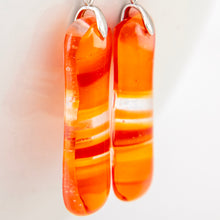 Load image into Gallery viewer, READY TO SHIP Loloma Glass Drop Earrings in 925 Sterling Silver - FJD$