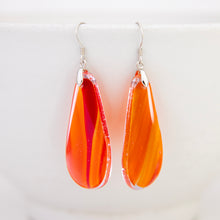 Load image into Gallery viewer, READY TO SHIP Loloma Glass Drop Earrings in 925 Sterling Silver - FJD$