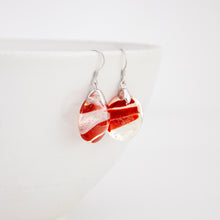 Load image into Gallery viewer, READY TO SHIP Loloma Glass Drop Earrings in 925 Sterling Silver - FJD$