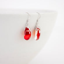 Load image into Gallery viewer, READY TO SHIP Loloma Glass Drop Earrings in 925 Sterling Silver - FJD$