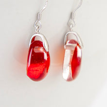 Load image into Gallery viewer, READY TO SHIP Loloma Glass Drop Earrings in 925 Sterling Silver - FJD$