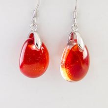 Load image into Gallery viewer, READY TO SHIP Loloma Glass Drop Earrings in 925 Sterling Silver - FJD$