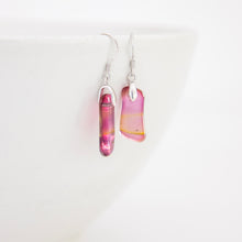 Load image into Gallery viewer, READY TO SHIP Loloma Glass Drop Earrings in 925 Sterling Silver - FJD$
