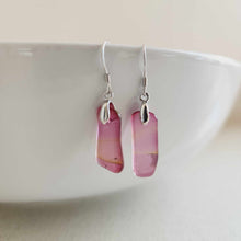 Load image into Gallery viewer, READY TO SHIP Loloma Glass Drop Earrings in 925 Sterling Silver - FJD$