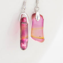 Load image into Gallery viewer, READY TO SHIP Loloma Glass Drop Earrings in 925 Sterling Silver - FJD$
