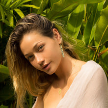 Load image into Gallery viewer, READY TO SHIP Diamond Masi Necklace - 14k Gold Fill & 18k Gold Vermeil FJD$