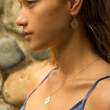 Load image into Gallery viewer, READY TO SHIP Diamond Masi Necklace - 14k Gold Fill & 18k Gold Vermeil FJD$