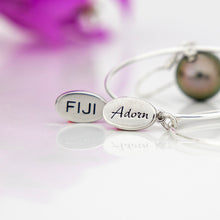 Load image into Gallery viewer, READY TO SHIP Civa Fiji Saltwater Graded Pearl Hoop Earrings - 925 Sterling Silver FJD$