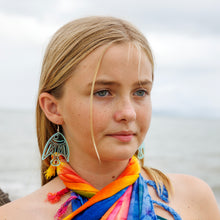 Load image into Gallery viewer, READY TO SHIP Recycled Plastic Earrings - 925 Sterling Silver FJD$