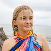 Load image into Gallery viewer, READY TO SHIP Recycled Plastic Earrings - 925 Sterling Silver FJD$