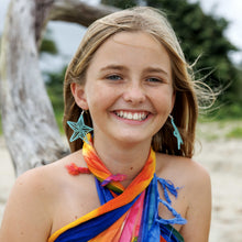 Load image into Gallery viewer, READY TO SHIP Recycled Plastic Earrings - 925 Sterling Silver FJD$