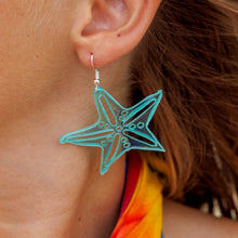 Load image into Gallery viewer, READY TO SHIP Recycled Plastic Earrings - 925 Sterling Silver FJD$