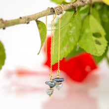 Load image into Gallery viewer, READY TO SHIP Civa Fiji Keshi Pearl Threader Earrings - 14k Gold Fill FJD$