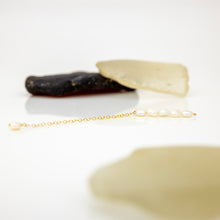 Load image into Gallery viewer, READY TO SHIP Single Freshwater Pearl Bar Earring - 14k Gold Fill FJD$