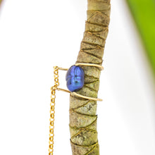 Load image into Gallery viewer, READY TO SHIP Single Freshwater Pearl Cuff Earring - 14k Gold Fill FJD$