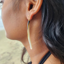 Load image into Gallery viewer, READY TO SHIP Mother of Pearl Stud Earrings - 14k Gold Fill FJD$