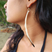 Load image into Gallery viewer, READY TO SHIP Mother of Pearl Earrings - 14k Gold Fill FJD$