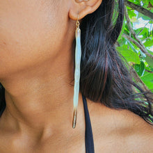 Load image into Gallery viewer, READY TO SHIP Mother of Pearl Earrings - 14k Gold Fill FJD$