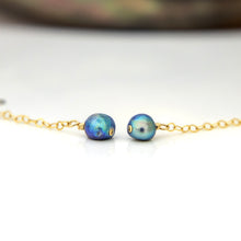 Load image into Gallery viewer, READY TO SHIP Mother of Pearl & Freshwater Pearl Earrings - 14k Gold Fill FJD$