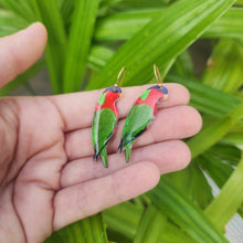 Load image into Gallery viewer, READY TO SHIP Kula Resin Earrings - 14k Gold Fill FJD$