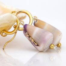 Load image into Gallery viewer, CONTACT US TO RECREATE THIS SOLD OUT STYLE Shell Huggie Earrings - 14k Gold Fill FJD$