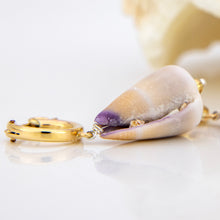 Load image into Gallery viewer, CONTACT US TO RECREATE THIS SOLD OUT STYLE Shell Huggie Earrings - 14k Gold Fill FJD$