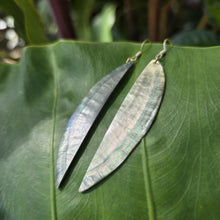 Load image into Gallery viewer, READY TO SHIP Mother of Pearl Earrings - Gold Plated FJD$