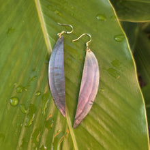 Load image into Gallery viewer, READY TO SHIP Mother of Pearl Earrings - Gold Plated FJD$