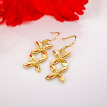 Load image into Gallery viewer, READY TO SHIP Frangipani Bua Set - 925 Sterling Silver or 18k Gold Vermeil FJD$