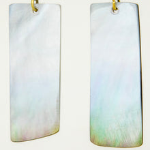 Load image into Gallery viewer, READY TO SHIP Mother of Pearl Earrings - 18k Gold Vermeil FJD$